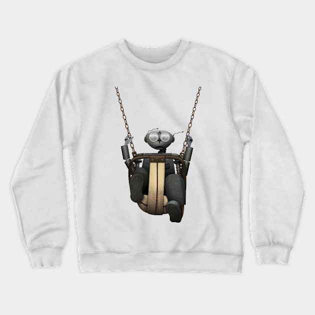 robo Crewneck Sweatshirt by alekayami